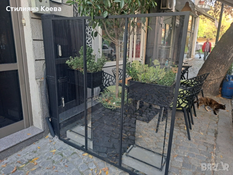 Метална преграда с поликарбонат , снимка 1
