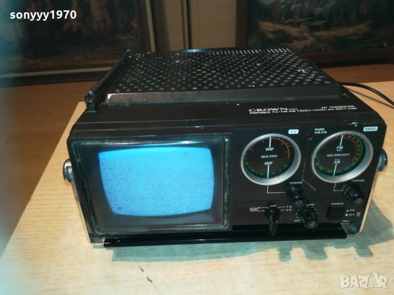 crown 5tv-524r japan tv/radio swiss 2203211925, снимка 1