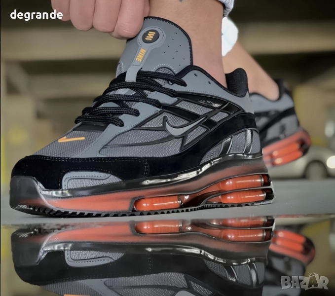 Ново Зареждане NIKE N27 INI Цвят Сиво и Оранжево, снимка 1