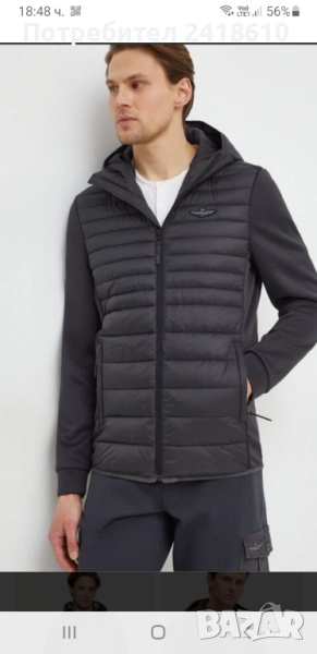 Aeronautica Militare Mens Jacket Size 58 / XL - 2 XL ОРИГИНАЛ! 2бр. Мъжки преходни Якета!, снимка 1