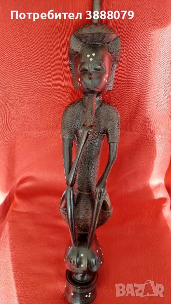Автентична африканска статуетка , снимка 1