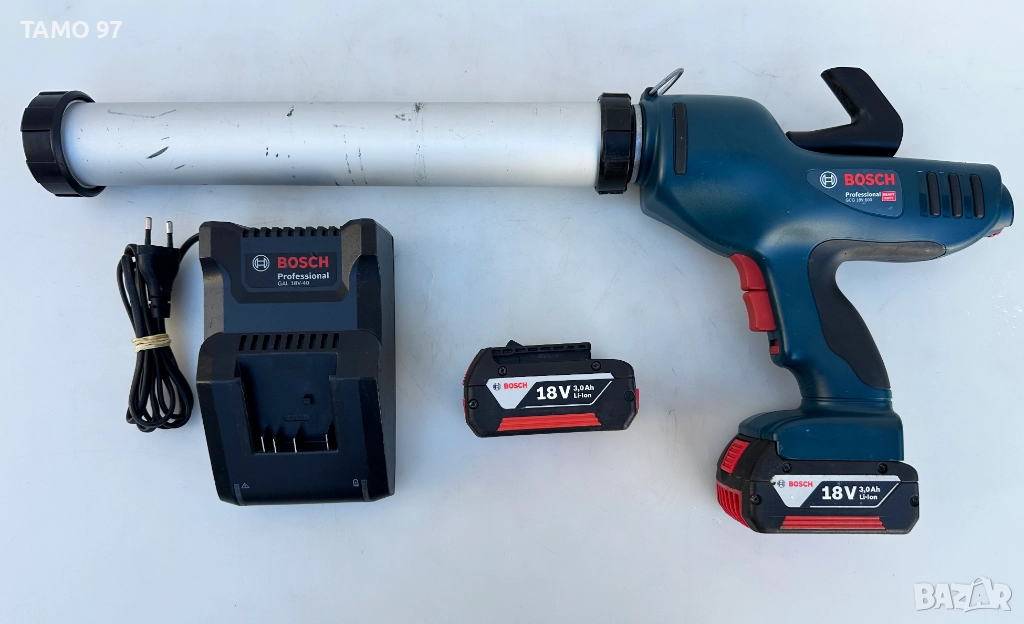 Bosch GCG 18V-600 - Акумулаторен пистолет за силикон 18V перфектен!, снимка 1