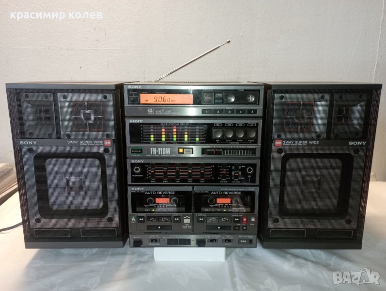 радиокасетофон "SONY FH-110W", снимка 1