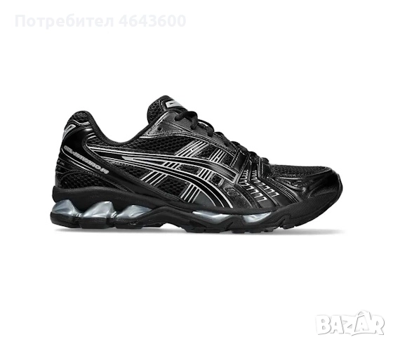 Мъжки маратонки ASICS Gel-Kayano 14 Black Pure Silver, снимка 1