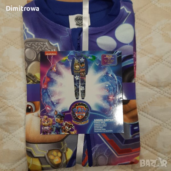  р-р86-92см Paw Patrol гащеризон, снимка 1