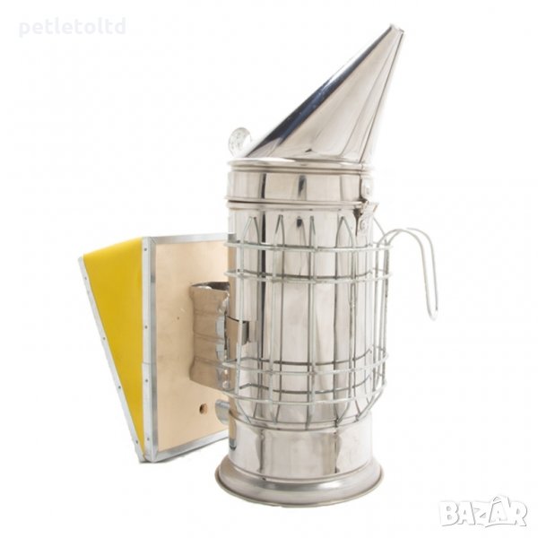 Пушалка INOX MAX размер 33 см / Ф 110 мм, с предпазна решетка и кука, снимка 1