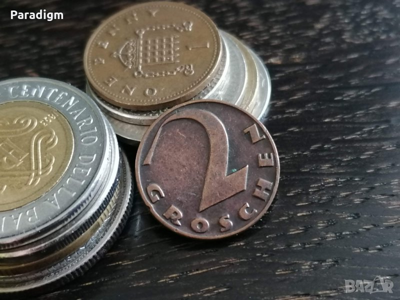 Mонета - Австрия - 2 гроша | 1928г., снимка 1