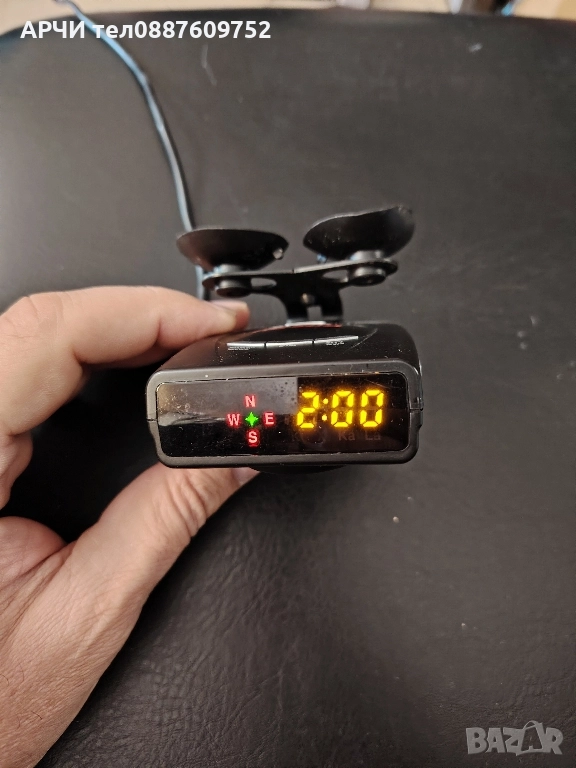 РАДАР ДЕТЕКТОР Stelth RG300 GPS, снимка 1