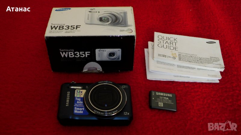 Фотоапарат SAMSUNG WB35F SMART WI-FI, снимка 1