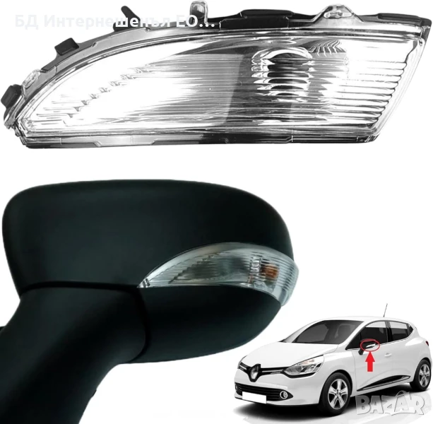 261659450R  Ляв мигач в огледалото, Renault, Clio MK4, Captur, Zoe, Nissan Micra, снимка 1