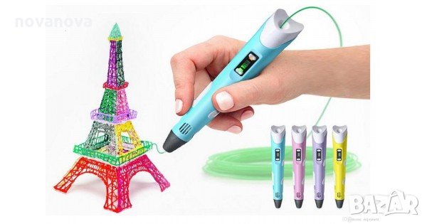 3D ПИСАЛКА ЗА ПРОСТРАНСТВЕНО РИСУВАНЕ И МОДЕЛИРАНЕ, снимка 1