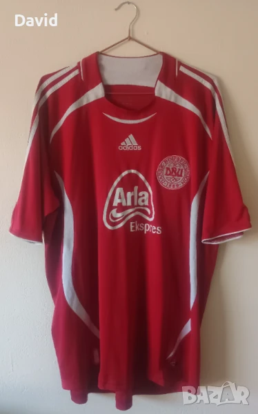 Оригинална тренировъчна фланелка на Дания 05-07, снимка 1