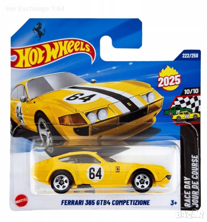 Hot wheels FERRARI 365 GTB4 COMPETIZIONE, снимка 1