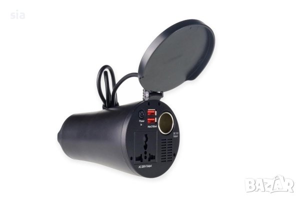 ПРЕОБРАЗУВАТЕЛ НА НАПРЕЖЕНИЕ, 12V / 230V ,150W / 300W, 2XUSB, снимка 1