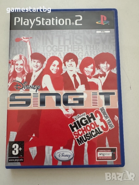 Disney Sing It! – High School Musical 3: Senior Year за PS2, снимка 1