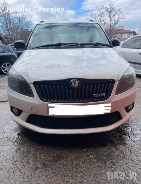 Skoda Fabia VRS 1.4 tfsi dsg 180 коня /шкода фабия 1.4 тфси автоматик , снимка 1