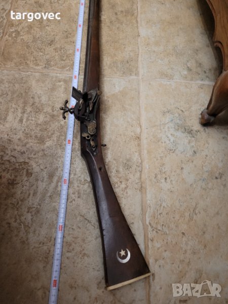 Дълга кремъчна пушка кремаклийка, снимка 1