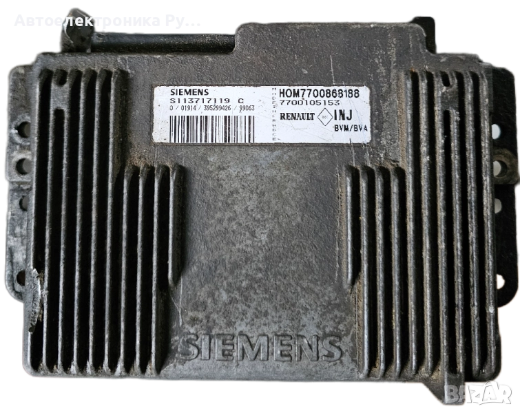 Компютър двигател за Renault Espace, 2.0, 1996-2002г., S113717119C, S113717119 C, HOM7700868188, снимка 1