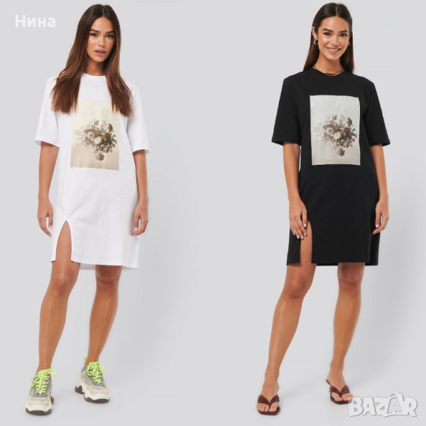 Тийн тениска - рокля NA-KD , снимка 1