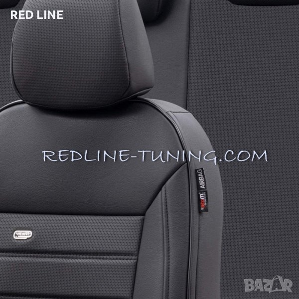 Тапицерия за седалки Premium PRM101 Чернa кожа, снимка 1