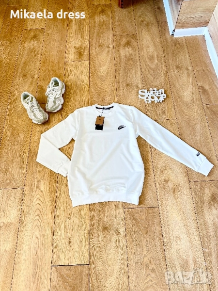 Nike!Суперсвеж ежедневен памучен суичър Nike.Размери С М и Л, снимка 1