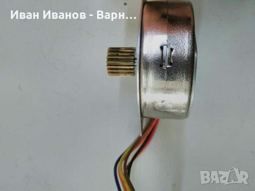 Японски стъпков  двигател  K3B-124S - 123 ; 3 волта  ; JAPAN , снимка 1