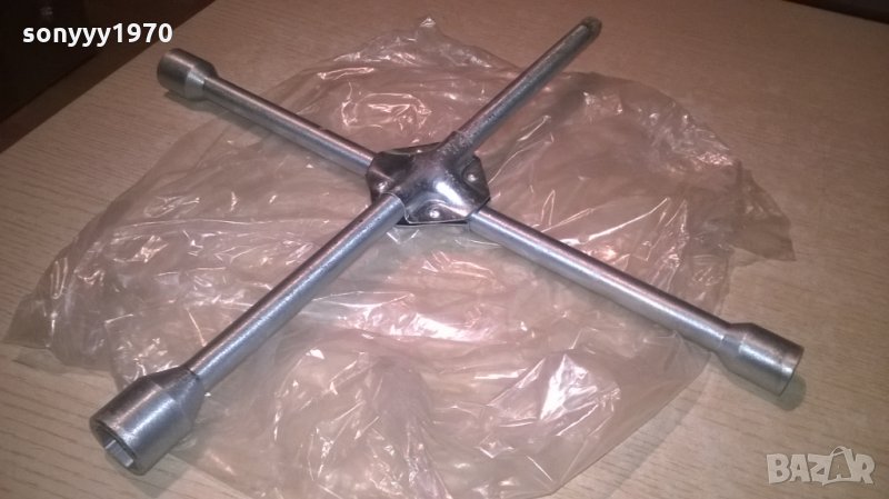 ключ 40см-яка кръстачка за гуми-17/19/21 и 1/2, снимка 1