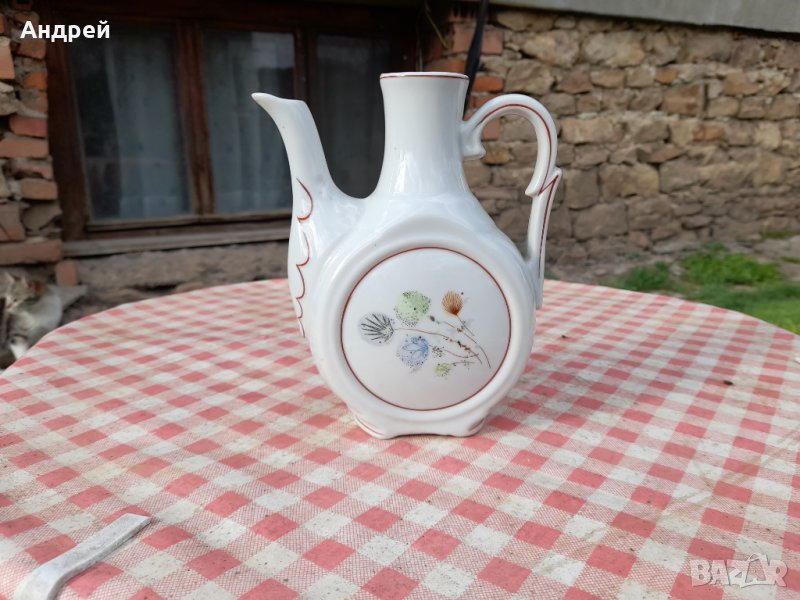 Стара порцеланова кана,каничка #5, снимка 1