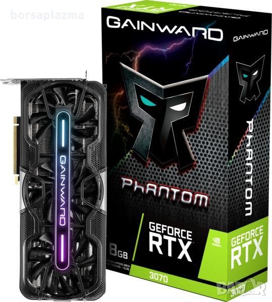 Gainward GeForce RTX 3070 Phantom, 8GB GDDR6, HDMI, 3x DP (2171), снимка 1