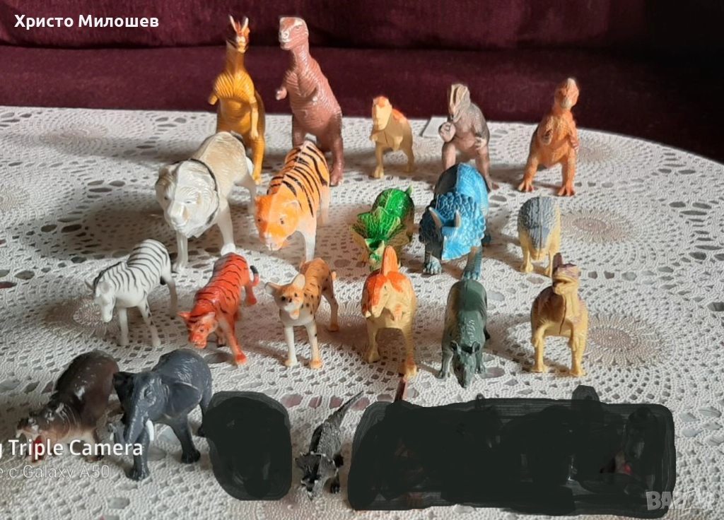 Колекция умалени макети на животни, снимка 1