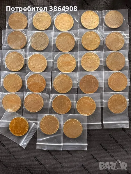 Реплики на Морган Долар (Нови) 28 броя, снимка 1