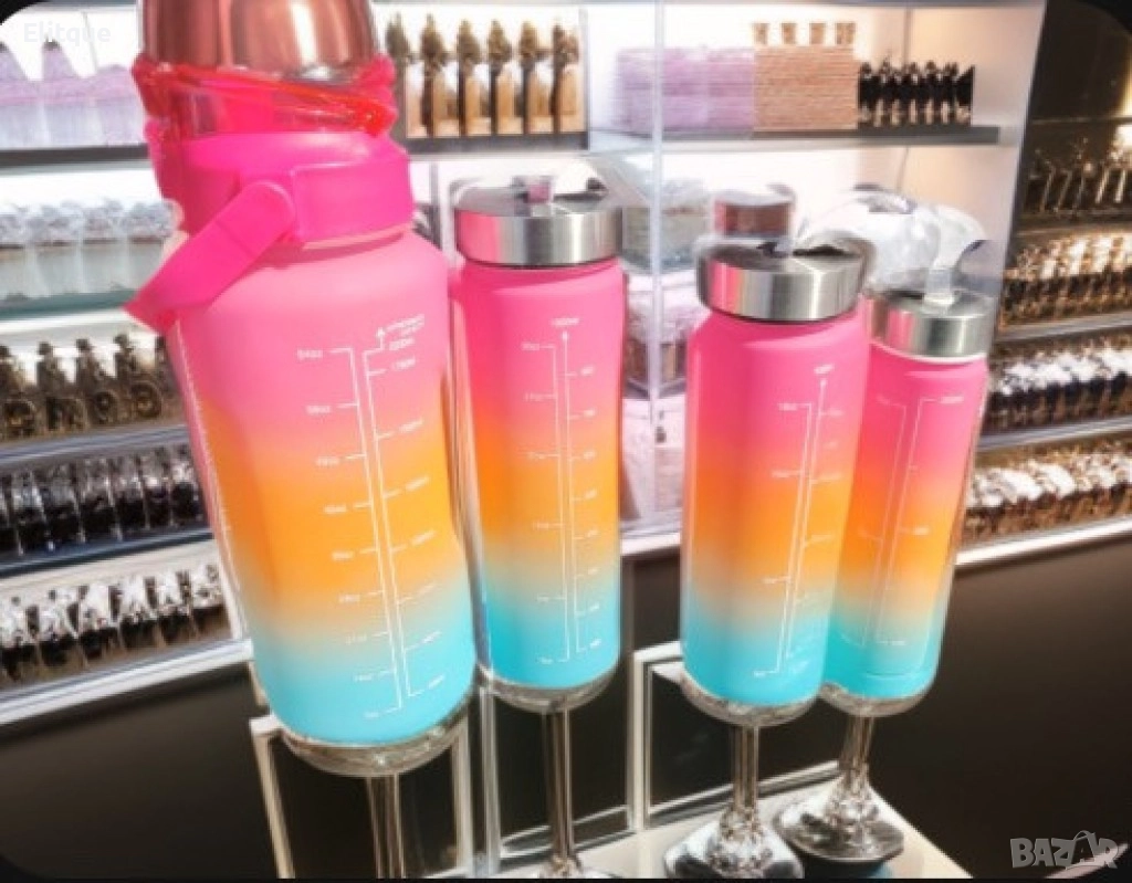 Комплект от 4бр. многоцветни термоси за всеки вкус и нужда, снимка 1