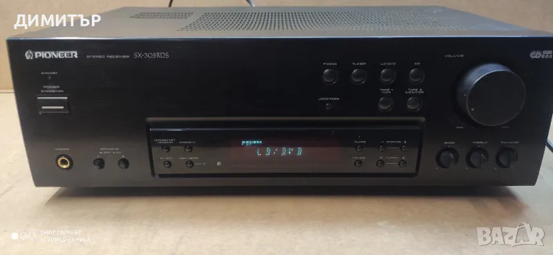 усилвател ресийвър pioneer sx 305 rds, снимка 1