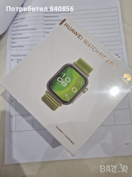 smart watch huawei fit4 pro, снимка 1