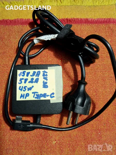 Захранващ блок, адаптер, зарядно HP за лаптоп, снимка 1