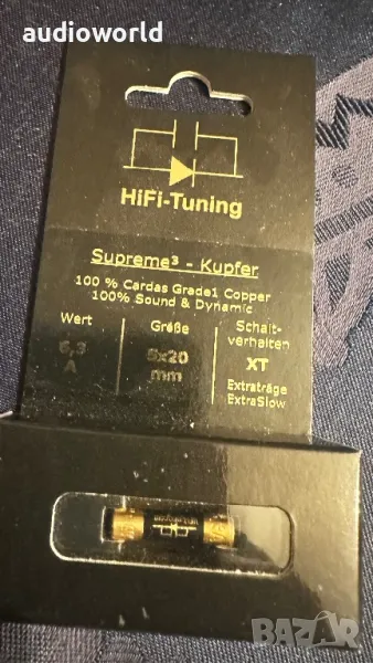🅰🆄🅳🅸🅾🅿🅷🅸🅻🅴 *Hifi tuning, бушон, fuse, 6.3A, 5x20, снимка 1