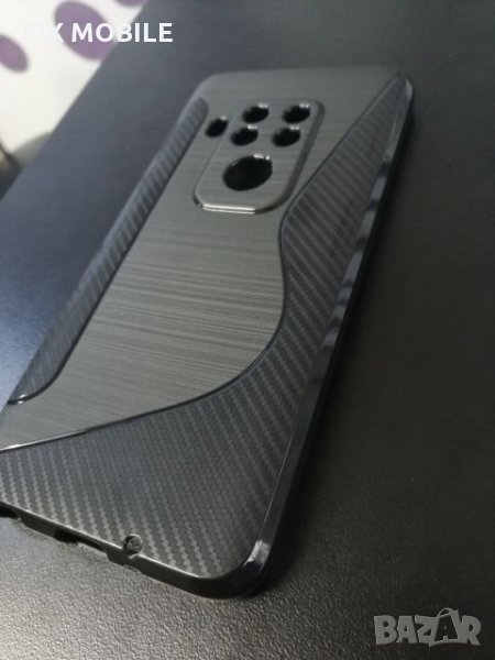 Motorola One Zoom карбон S-Line силиконов гръб / кейс, снимка 1