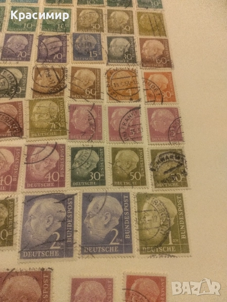 Пощенски марки Теодор Хойс !, снимка 1