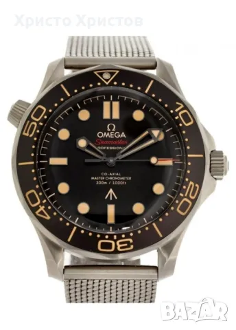 Топ цена!!! Мъжки луксозен часовник DIVER 300M OMEGA CO‑AXIAL MASTER 007 Edition , снимка 11 - Мъжки - 47289709