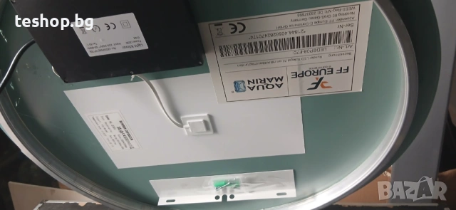 Огледало за баня кръгло 70 см антимъгла ПРЕОЦЕНЕН ПРОДУКТ, снимка 7 - Огледала - 53600714