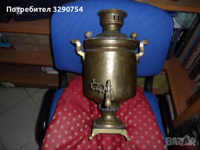 Стар самовар, Руска империя, снимка 3 - Антикварни и старинни предмети - 37454452