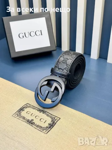 Gucci Колан Естествена Кожа Гучи - Налични Различни Цветове Код D2213, снимка 6 - Колани - 49435603