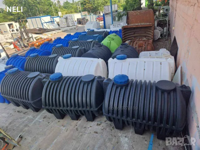 3 м3/ 3000л/резервоари/цистерни/бидони/за СЕПТИЧНИ ЯМИ И ПОДЗЕМНИ /съдове, снимка 2 - Оранжерии - 47833934