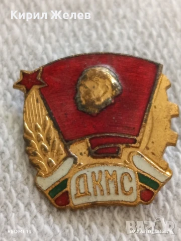 Две редки значки от соца ДКМС за КОЛЕКЦИЯ ДЕКОРАЦИЯ 30856, снимка 3 - Колекции - 50722899