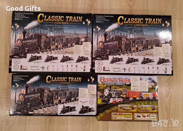 Ретро детско влакче, Различни видове и размери, снимка 2 - Влакчета, самолети, хеликоптери - 43299368