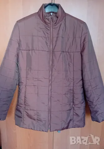 Кафяво олекотено яке 