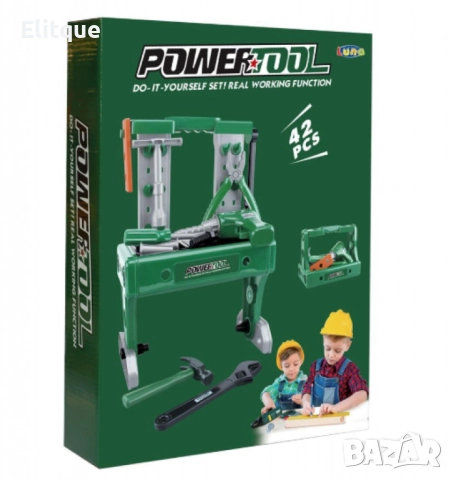 Страхотен сет с инструменти 42 части, 41x8x30см