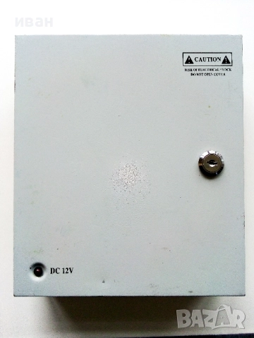 Захранващ блок за камери за видеонаблюдение 12V.DC, снимка 2 - Други - 51979323