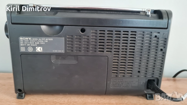 Sony ICF-M760S, снимка 4 - Радиокасетофони, транзистори - 52637896