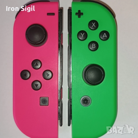 Nintendo Switch Joycon Pink Green / Розов и Зелен